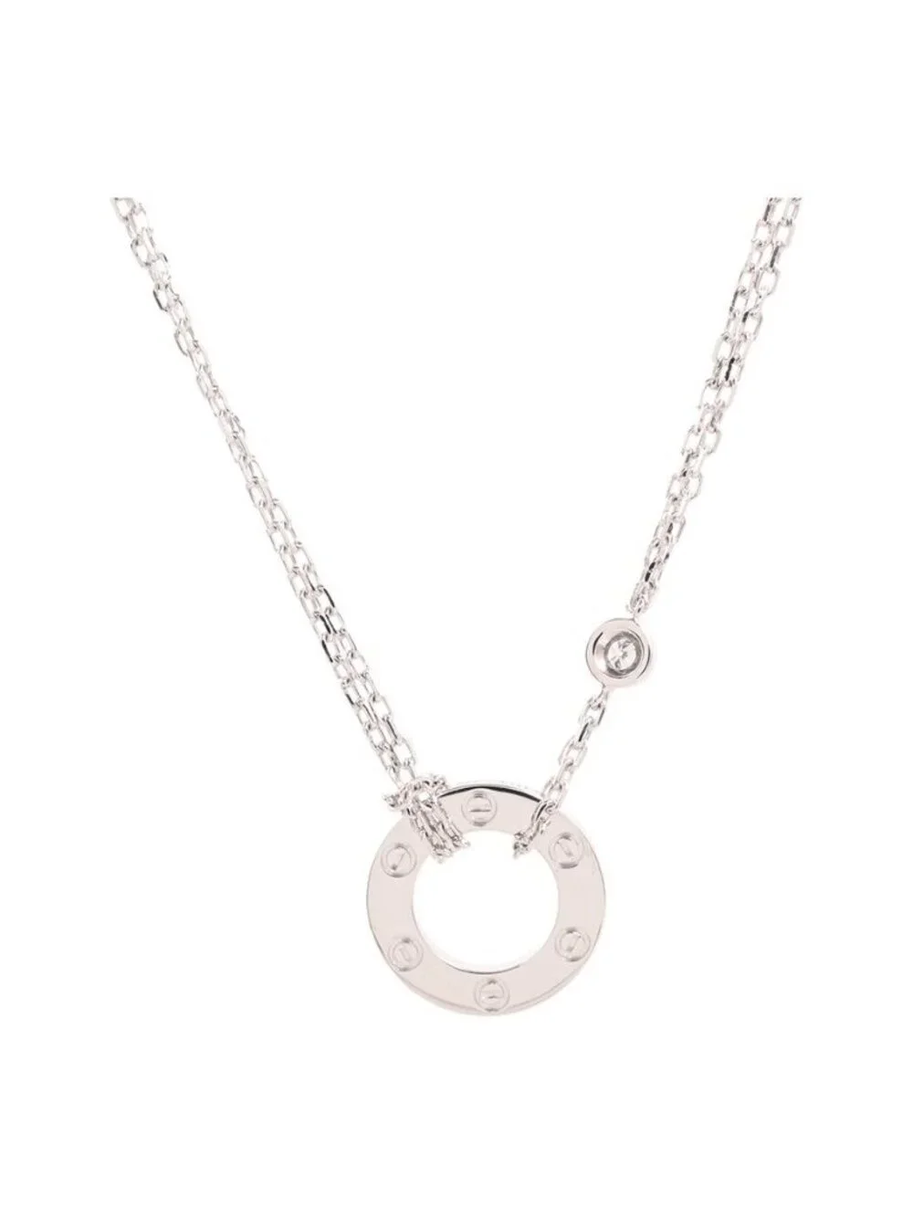 Cartier Necklace Love Circle